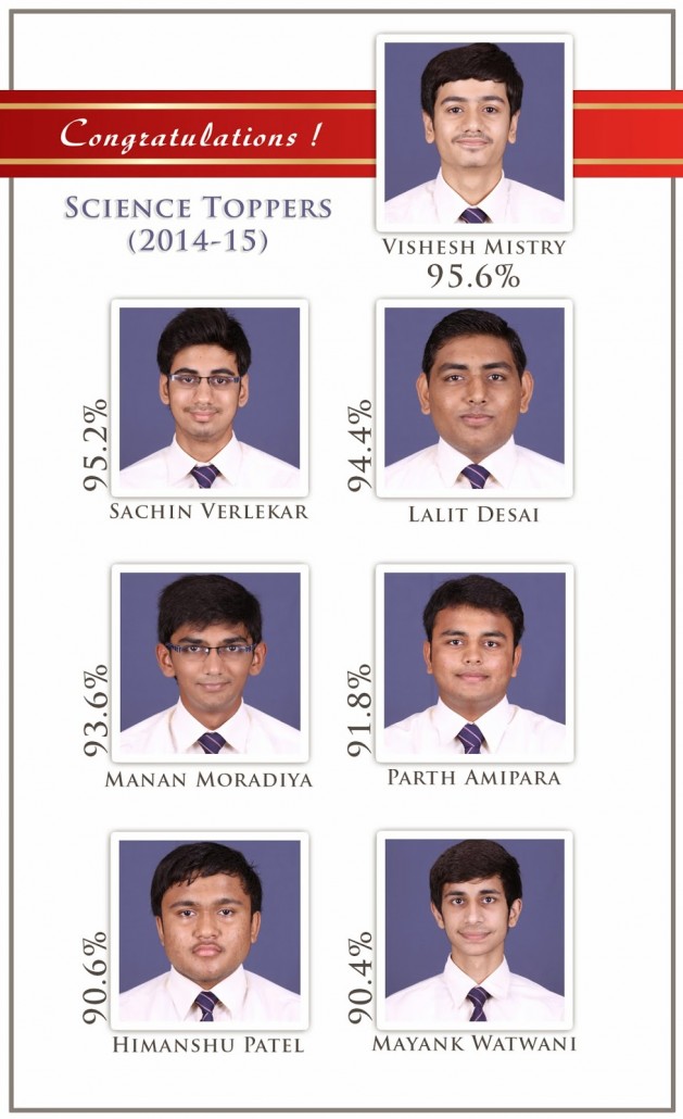 AVM 2014-15 12 Science Toppers