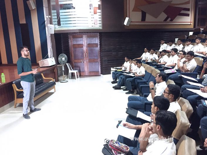 Alumni Interaction – Insights into the Finance Sector by Yash Roongta