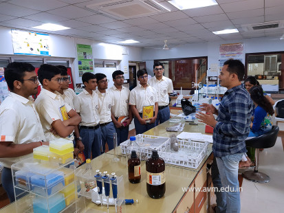 Std 11-12 Biology students' visit to Research Centres (8)