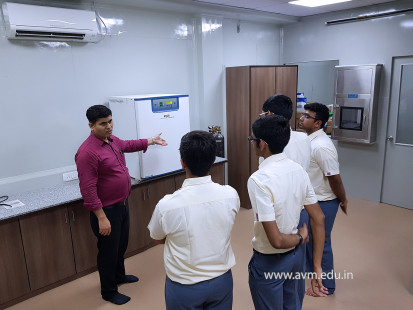 Std 11-12 Biology students' visit to Research Centres (87)