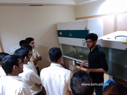 Std 11-12 Biology students' visit to Research Centres (64)