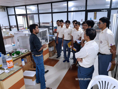 Std 11-12 Biology students' visit to Research Centres (16)