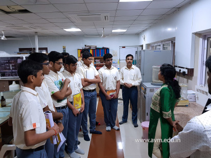 Std 11-12 Biology students' visit to Research Centres (14)