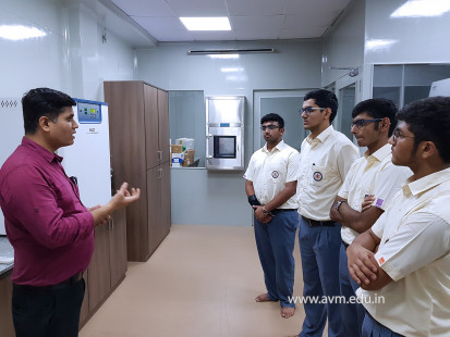 Std 11-12 Biology students' visit to Research Centres (88)