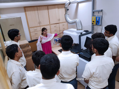 Std 11-12 Biology students' visit to Research Centres (85)