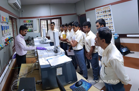 Std 11-12 Biology students' visit to Research Centres (12)