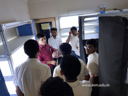 Std 11-12 Biology students' visit to Research Centres (90)