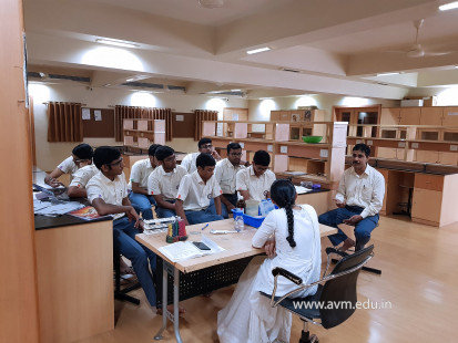 Std 11-12 Biology students' visit to Research Centres (47)