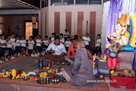 Celebrating the saralta of Shri Ganpatiji - Ganesh Chaturthi 2018 (33)