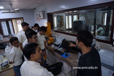Std 11-12 Biology students - Visit to Research Centres (6)