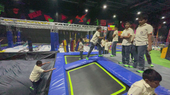 Std. 4 to 6 Trip to Rebounce Game Zone (123)