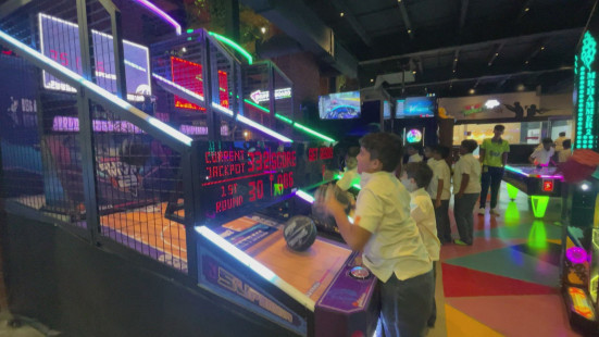 Std. 4 to 6 Trip to Rebounce Game Zone (383)