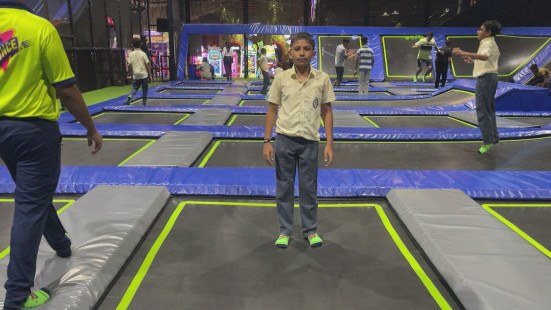 Std. 4 to 6 Trip to Rebounce Game Zone (67)