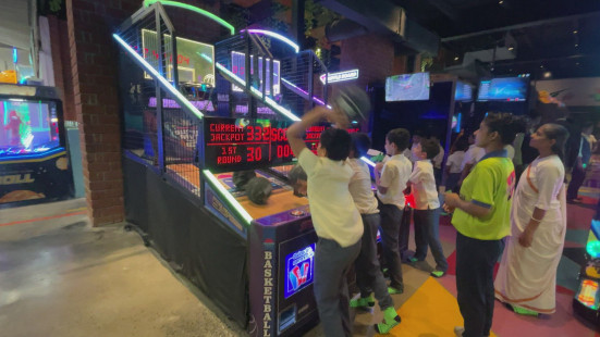 Std. 4 to 6 Trip to Rebounce Game Zone (97)
