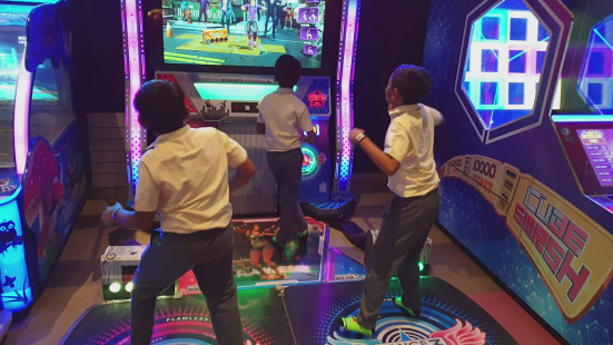 Std. 4 to 6 Trip to Rebounce Game Zone (382)
