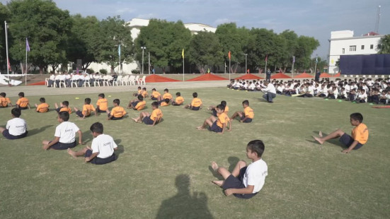 57- Opening Ceremony Smrutis of the 19th Atmiya Athletic Meet 2023-24
