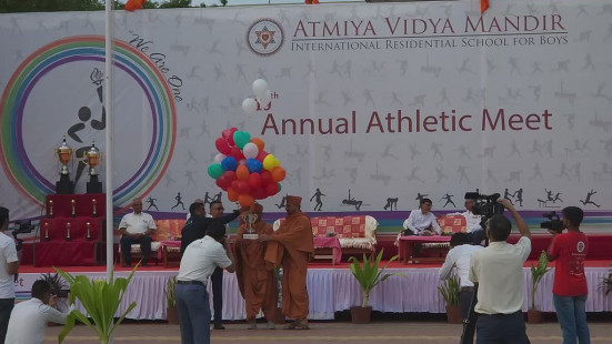 158- Opening Ceremony Smrutis of the 19th Atmiya Athletic Meet 2023-24