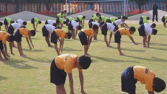 55- Opening Ceremony Smrutis of the 19th Atmiya Athletic Meet 2023-24