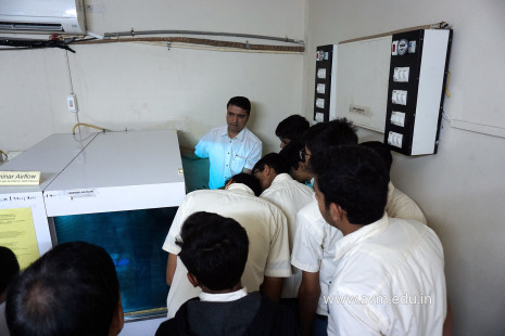 Std 11-12 Biology students - Visit to Research Centres (42)
