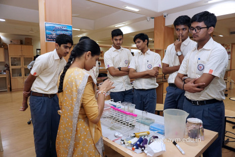 Std 11-12 Biology students - Visit to Research Centres (47)