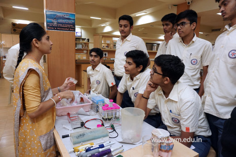 Std 11-12 Biology students - Visit to Research Centres (62)