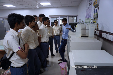Std 11-12 Biology students - Visit to Research Centres (17)