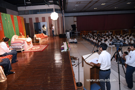 Swamishree's Divine Visit to AVM (70)