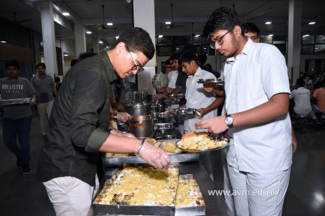 (CBSE SEWA) Std 10 Students Volunteer in Dinner Preparation & Serving (50)