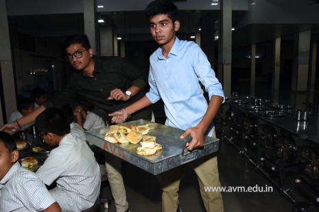 (CBSE SEWA) Std 10 Students Volunteer in Dinner Preparation & Serving (43)