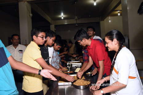 (CBSE SEWA) Std 10 Students Volunteer in Dinner Preparation & Serving (12)