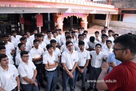(CBSE SEWA) Std 11-12 Students on Ekal Van Yatra to Narayanpur (1)