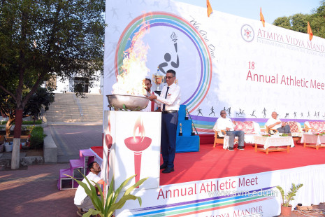 Opening Ceremony Smrutis of the 18th Atmiya Annual Athletic Meet 2022-23 (100)