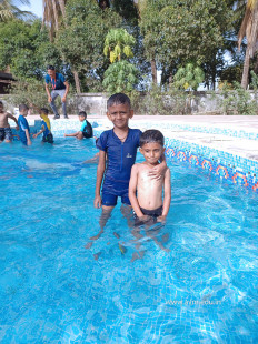 16 - Std 1 & 2 Chill out at Swimming Pool