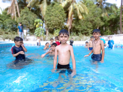 10 - Std 1 & 2 Chill out at Swimming Pool