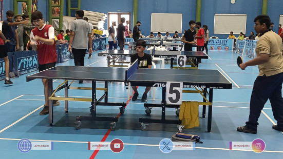 13- U-14, U-17 & U-19 District Level Table Tennis Competition 2023-24