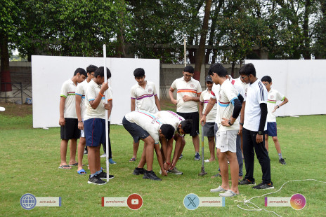 58- Std 10 Students Volunteer in Preparation of Fun Fair
