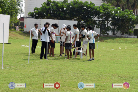 66- Std 10 Students Volunteer in Preparation of Fun Fair