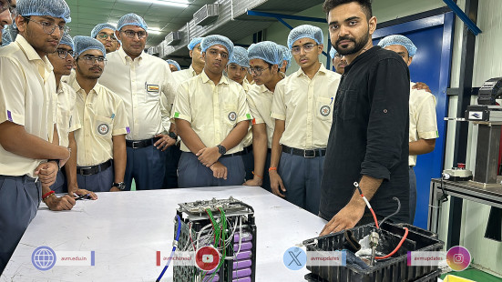 76 - Std 11-12 Industrial Visit to Navitas Solar & Renon India (Surat)