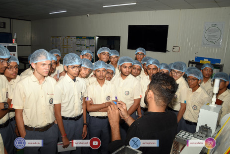 6 - Std 11-12 Industrial Visit to Navitas Solar & Renon India (Surat)