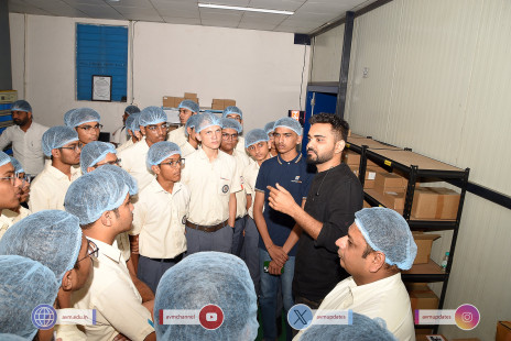 3 - Std 11-12 Industrial Visit to Navitas Solar & Renon India (Surat)