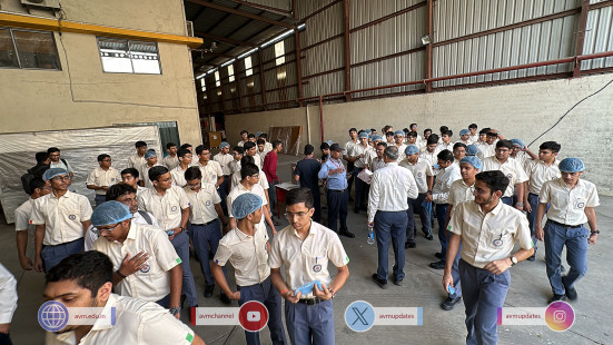 98 - Std 11-12 Industrial Visit to Navitas Solar & Renon India (Surat)