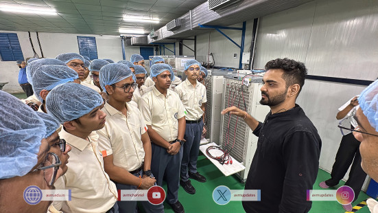 74 - Std 11-12 Industrial Visit to Navitas Solar & Renon India (Surat)