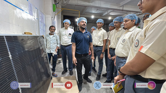 49 - Std 11-12 Industrial Visit to Navitas Solar & Renon India (Surat)