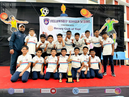 53 - U-12 Invitation Football Tournament, Fellowship Mission School (Vapi) 2023-24
