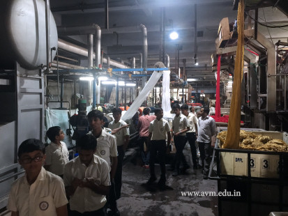 Std 8 Industrial Visit to Madhi Sugar Factory and Textile Factory (110)
