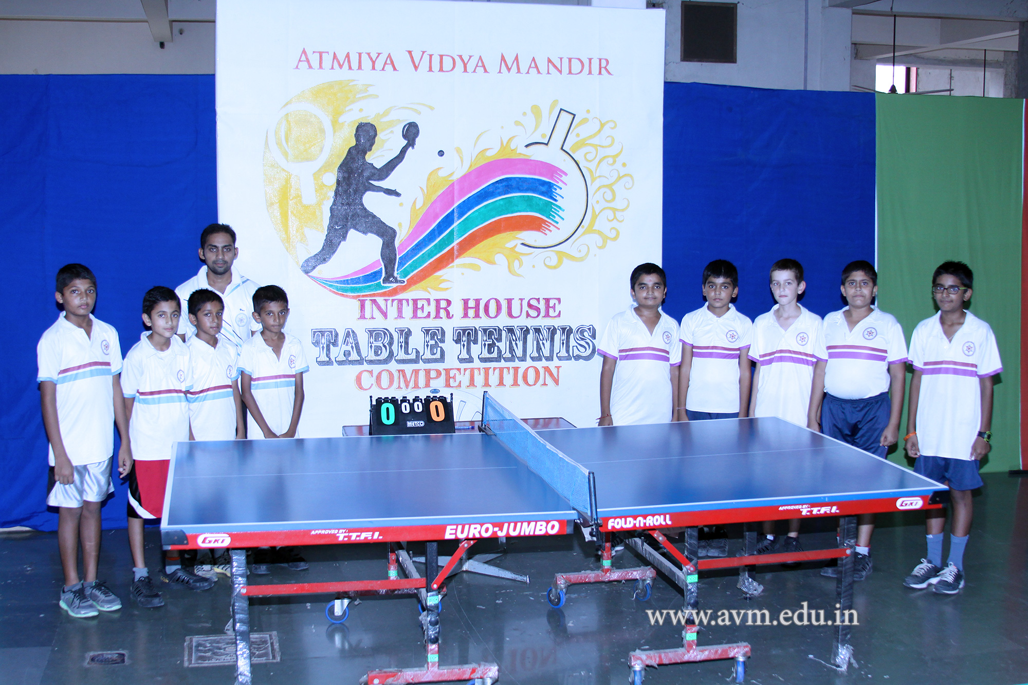 Inter House Table Tennis Competition 201516 Atmiya Vidya Mandir